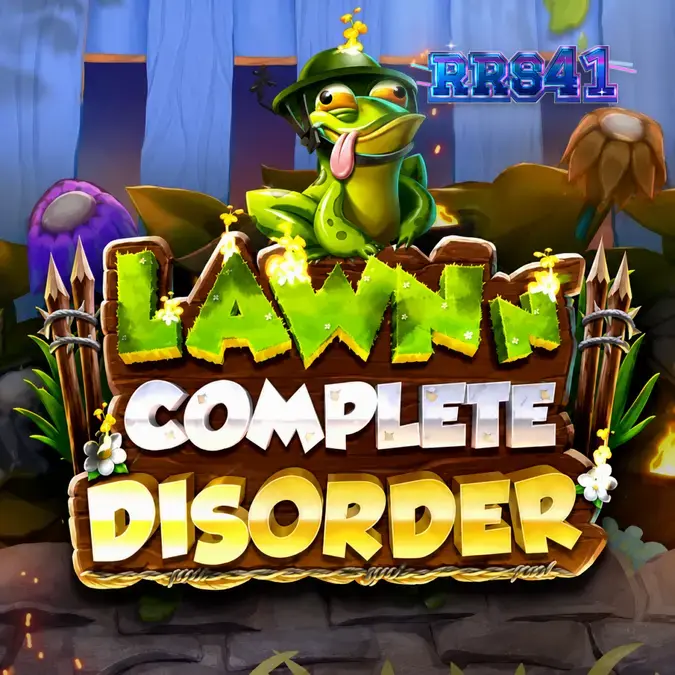 Interface do jogo de slot Lawn N’ Complete Disorder com gnomo e vegetais mutantes